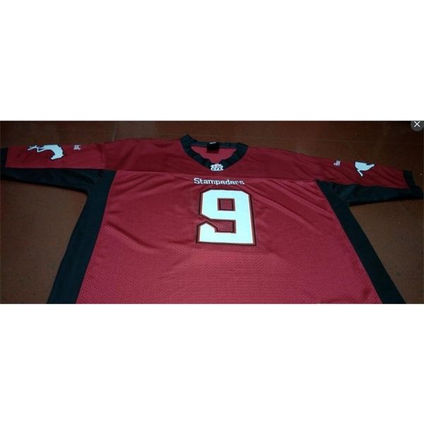 

custom men youth women vintage calgary stampeders jon cornish #9 football jersey size s-5xl or custom any name or number jersey, Black