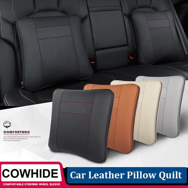 

seat cushions leather car lumbar pillow, waist support, pillow quilt, air conditioning quilt cushion