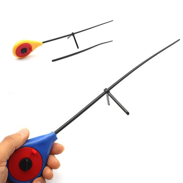 

mini ice lake fishing rod winter outdoor sport portable fishing rod ultra-light abs pole tip russian winter accessories
