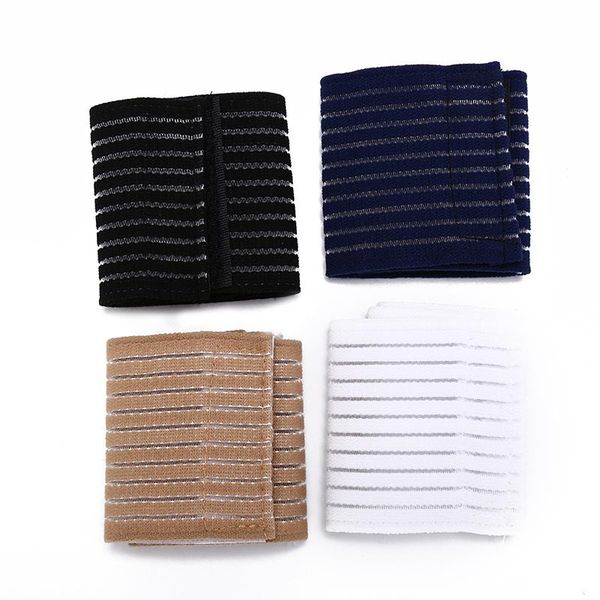 

wrist support 1 pcs elastic sport bandage wristband hand gym brace wrap tennis cotton weat band fitness powerlifting, Black;red