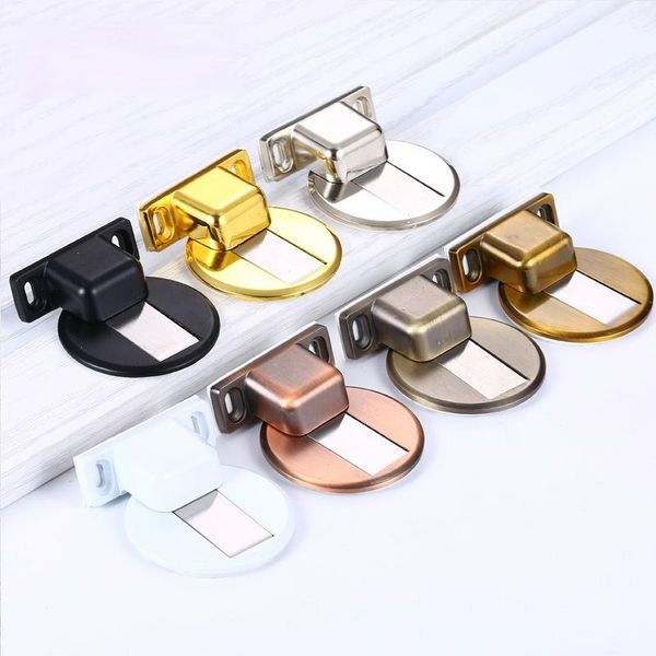 

door catches & closers zinc alloy investment casting ser silent thickened soilet anti-collision strong magnetic wall