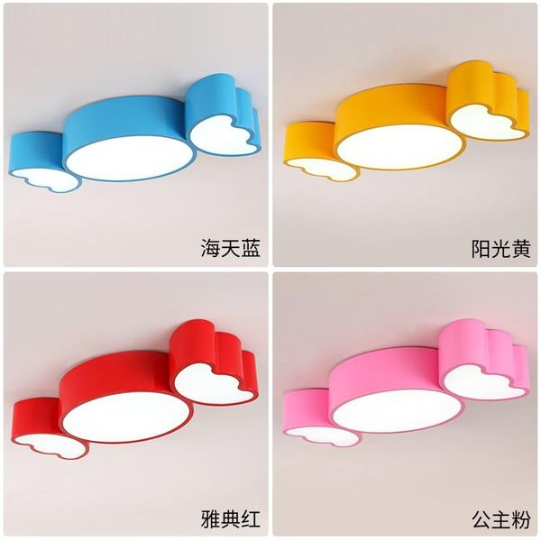 

ceiling lights led lovely princess cartoon creative bedroom study kindergarten playground candy children's room light