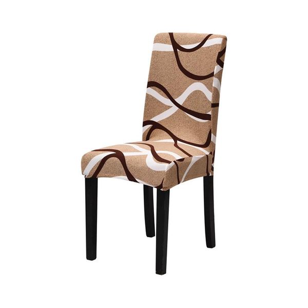 

chair covers stretch kitchen dining printed universal protector cover seat slipcovers for el banquet party case