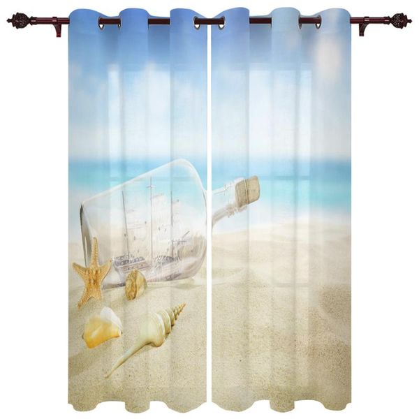 

exquisite home luxury curtains bottle boat beach shell living room dining room bedroom l exquisite translucent curtains