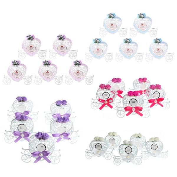 

gift wrap 5pcs carriage candy chocolate boxes birthday wedding party favour