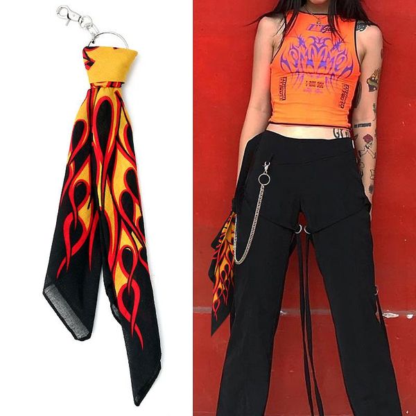 

keychains metal wallet belt chain rock punk trousers hipster pant bandana jean keychain silver ring clip keyring men's hiphop jewelry y