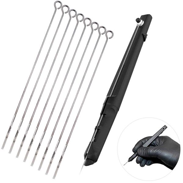 

tattoo needles stianless medical disposable permanent makeup microblading round liner needles for tattoo machine gun tattoo tool