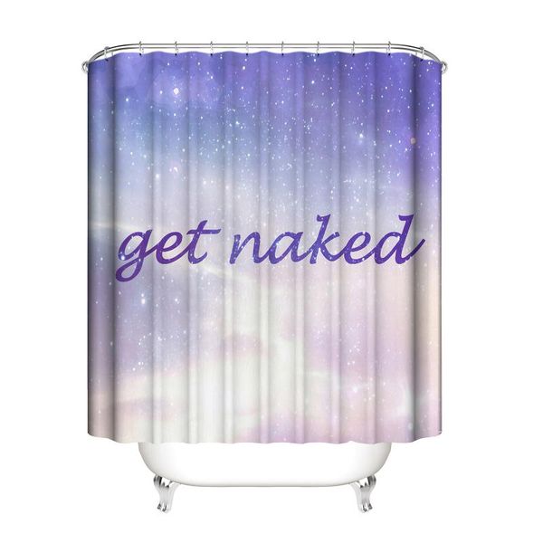 

shower curtains pretty starry sky gradient get naked bath curtain waterproof fabric bathtub screen for bathroom home decoration
