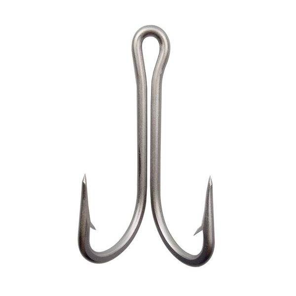 

fishing hooks 20pcs 7982 stainless steel double big strong sharp hook size 4/0 5/0 6/0 7/0 8/0 9/0