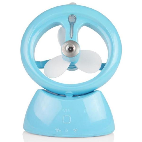 

electric fans water spray mist fan usb desk mini cooling air conditioner humidifier