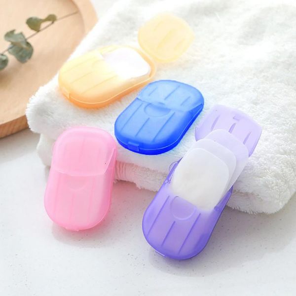 

soap dishes 20pcs disposable hand washing tablet travel carry toilet paper oil cleaning products cleaner bathroom accessories