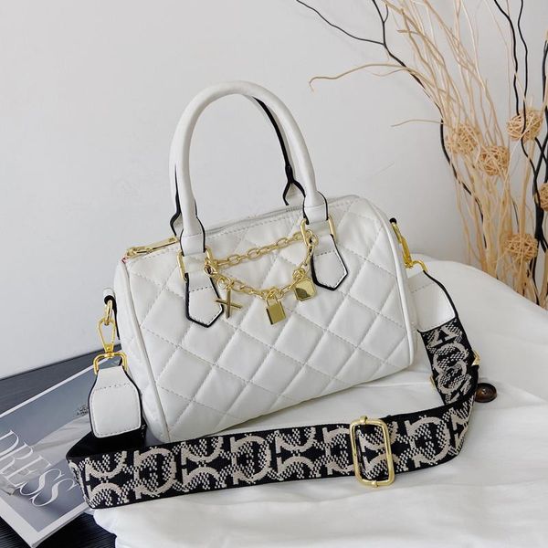 

evening bags women's totes bag boston shape handbag 2021 chain messenger fashion shoulder crossbody simple purse