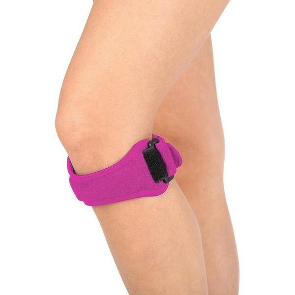 

elbow & knee pads 1pc patella strap for pain relief hiking soccer basketball volleyball and squats, Black;gray