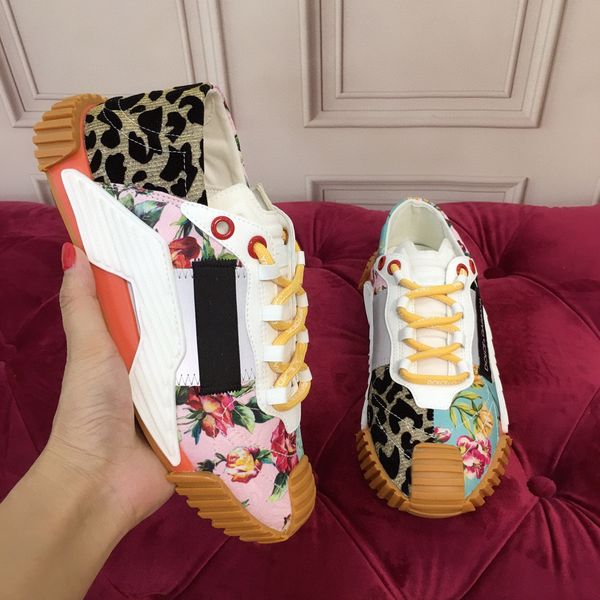 

luxury designer spring summer 2021 shoes forrest gump mesh lace low breathable women's sports casual size 35-41, Black