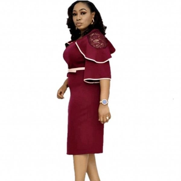 

new summer fashions african-style midi dressed in africa dashiki 2021 dresses african for women j9ue, Red