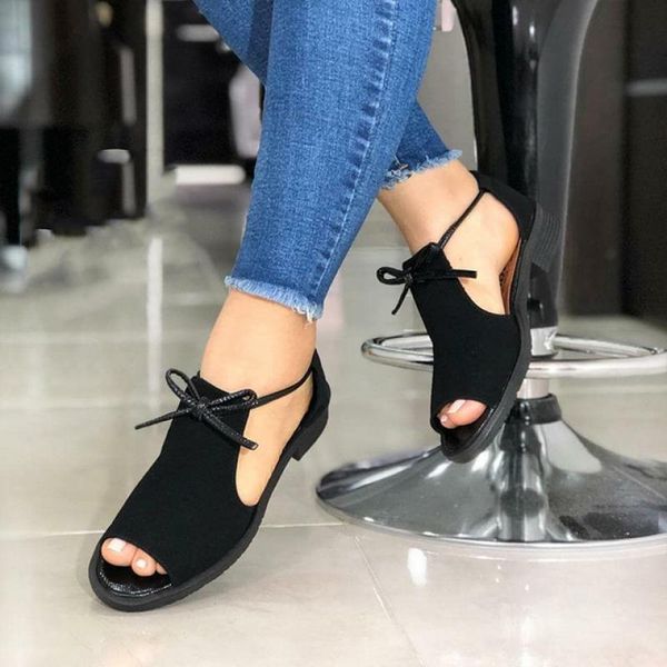 

sandals 2021 fashion women vintage roman thick bottom female casual peep toe back strap lady wedges, Black