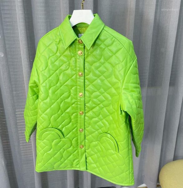 

vintage cotton jacket women clothing medieval single breasted classic elegant argyle green leather coat female mujer chaqueta women's d, Black