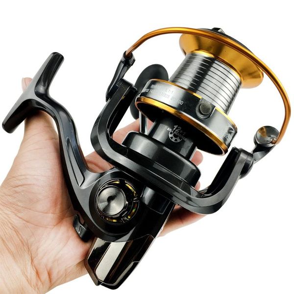 

baitcasting reels fishing reel lj3000-9000 metal spool spinning wheel saltwater sea accessories