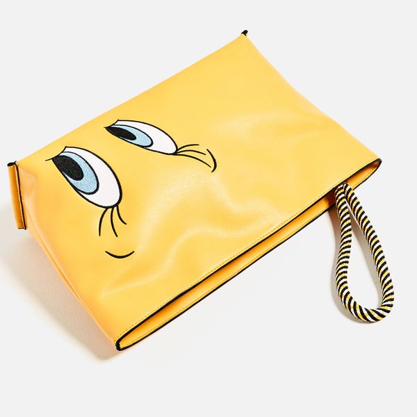 

big eyes clutch women fashion pu leather bag clutch waist bag big capacity handbags totes yellow duck leather bag envelope