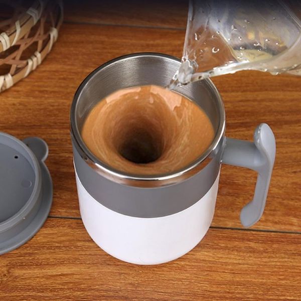 

automatic magnetic stirring coffee cup battery-self-stirring insulation mug dropshipping
