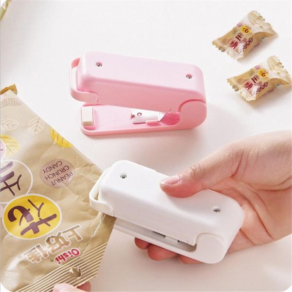 

bag clips home electric heat sealing machine mini portable packing plastic package for snack storage