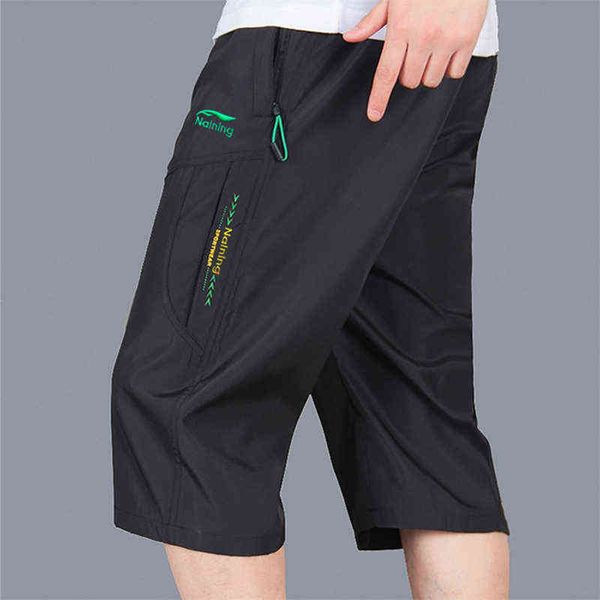 

new summer men's shorts solid color casual shorts youth sportswear thin beach shorts sweatpants men clothes 2019 h1206, White;black