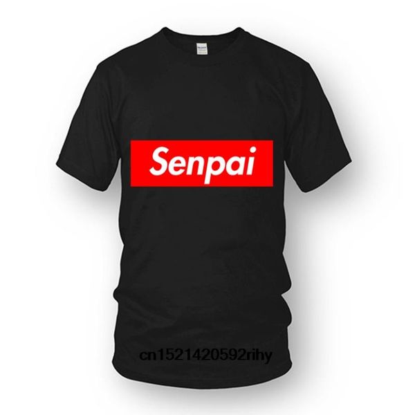 

men's t-shirts funny latest tshirt friend senpai 4xl men t shirt sunlight plus size t-shirt online sales, White;black