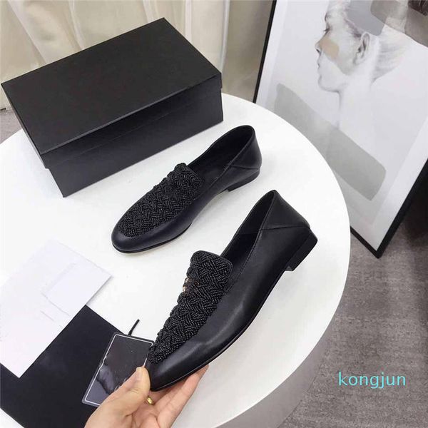 

designer- women's luxury loafers shoes, fashion leather loafers shoes, designer women's casual shoes, loafers shoes, Black