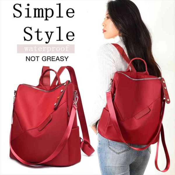 

classic women oxford backpack for girls preppy style waterproof shoulder bag casual lady large capacity bookbag trend school