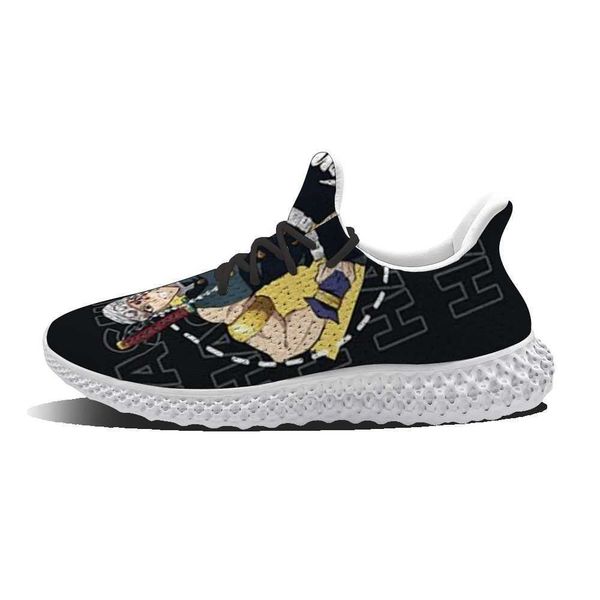 

spring 2021 uzui tengen anime pattern flat running shoes 0srx