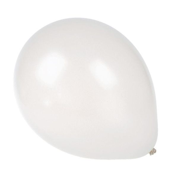

party decoration plain white 12 inches quality latex balloons - pack of 40