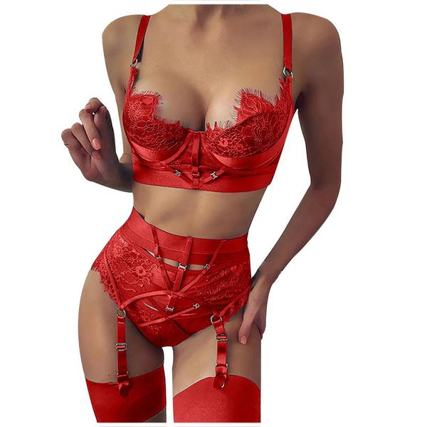 

ladies lingerie eyelashes lace stitching temptation lingerie pajamas vitality bandage sleepwear keep juicy hot, White;black