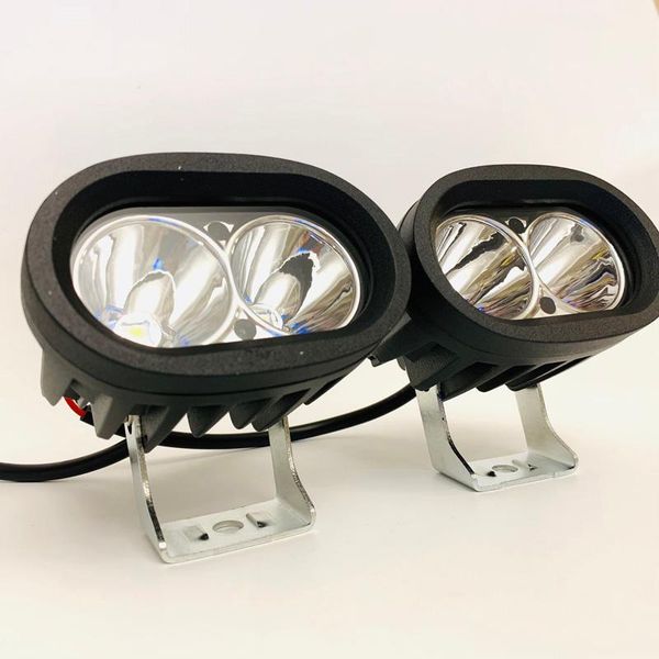 

car headlights 12v-24v 20w led spot motorcycle day driving fog light offroad truck atv boat spotlights 4x4 suv utv work