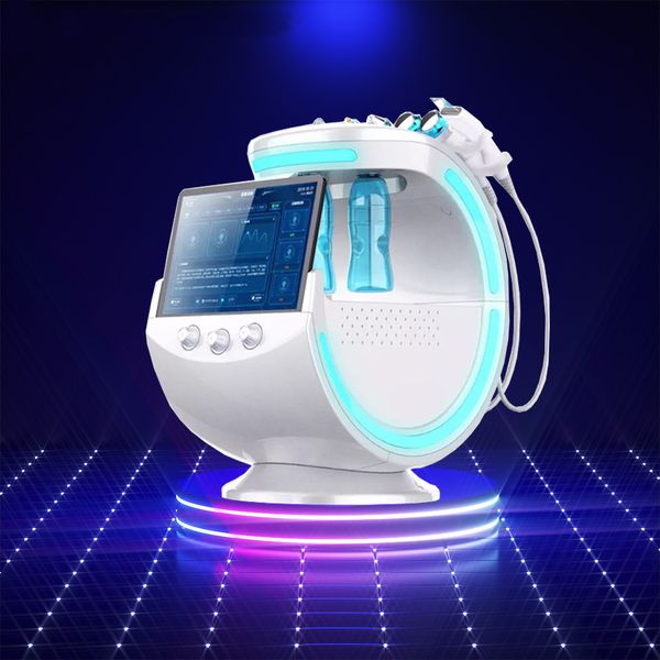 

in europe and america multi-functional 8 in 1aqua peel dermabrasion hydrofacials skin deep cleaning machine, Black;white