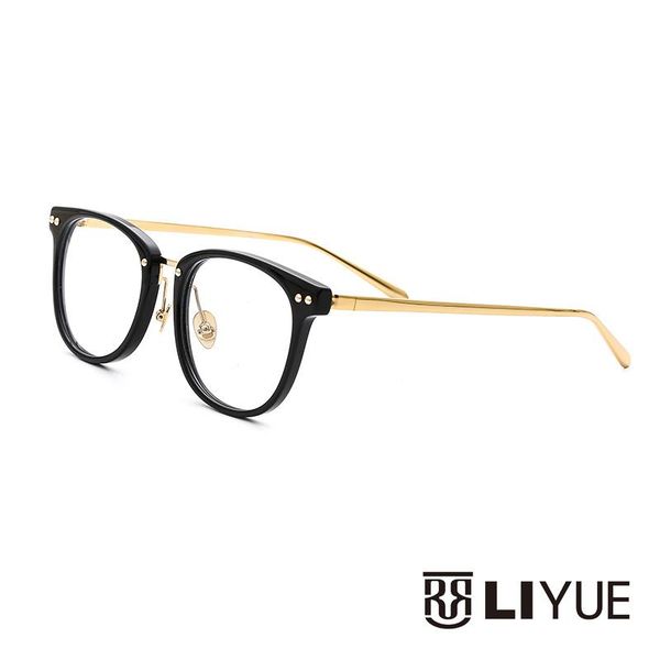 

fashion sunglasses frames 2021 eyeglasses frame eyewear optical eye glasses for women round men korean computer prescription myopia, Black