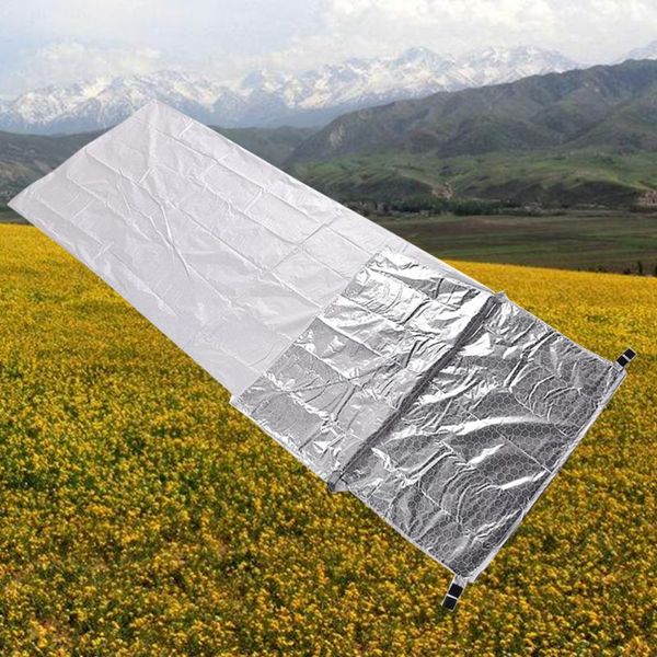 

yongyiyi sleeping bags outdoor camping climbing reflection bag warm thermal survival blanket mountaineering fi