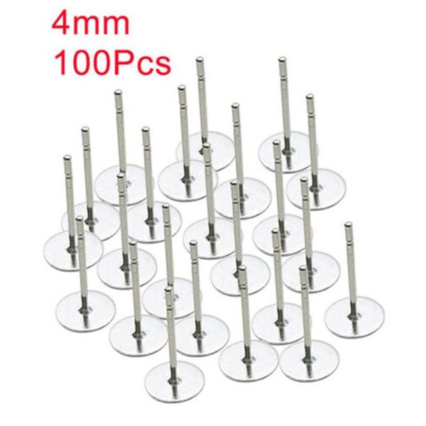 

craft tools earring stud earrings flat pad portable reusable stainless
