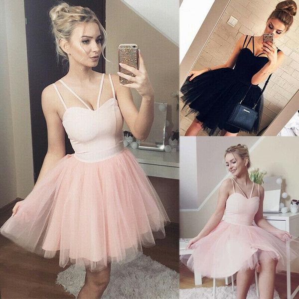 

casual dresses women lace tutu dress backless evening party, Black;gray