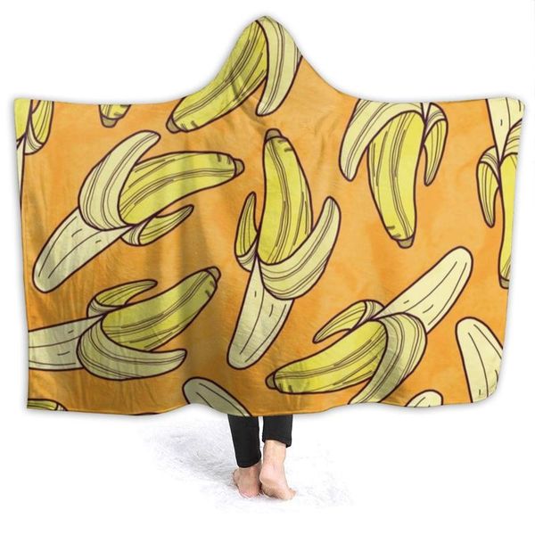 

blankets banana blanket fleece winter with hood super soft cool bedspread