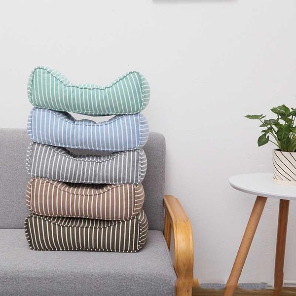 

cushion/decorative pillow japan striped slow rebound memory foam cushion office lumbar computer chair waist pregnancy women support