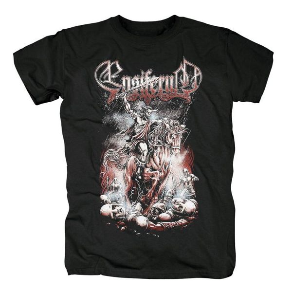 

bloodhoof ensiferum folk metal t-shirt new shirt asian size, White;black