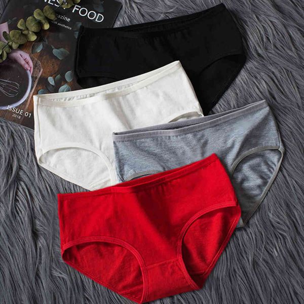 

underwear pure cotton girl's low waist lace large cotton briefs, Black;pink