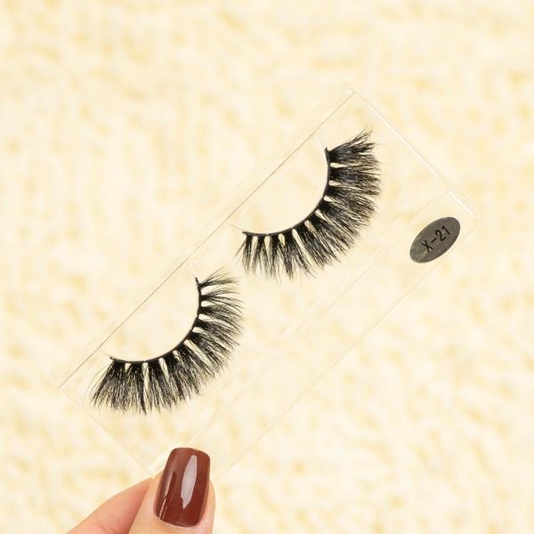 

false eyelashes colorful drawer packaging case handmade mink