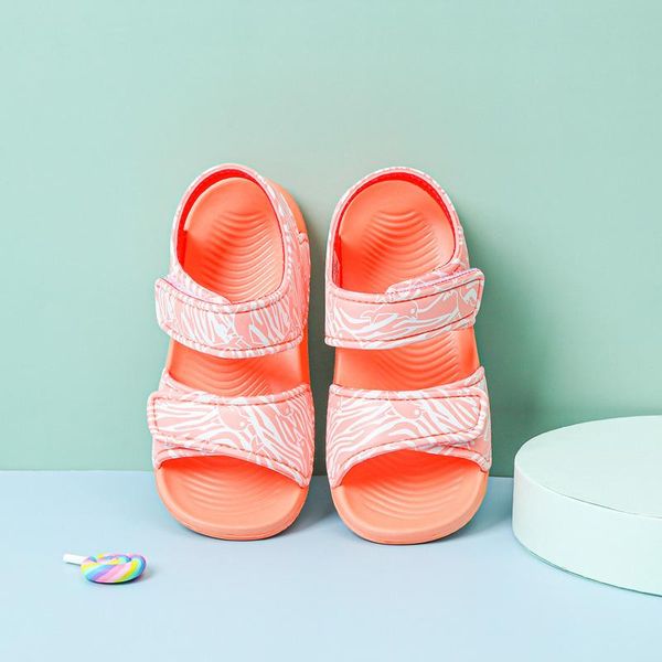 

sandals girls boys baby beach shoes tasteless open toe kindergarten hole, Black;red