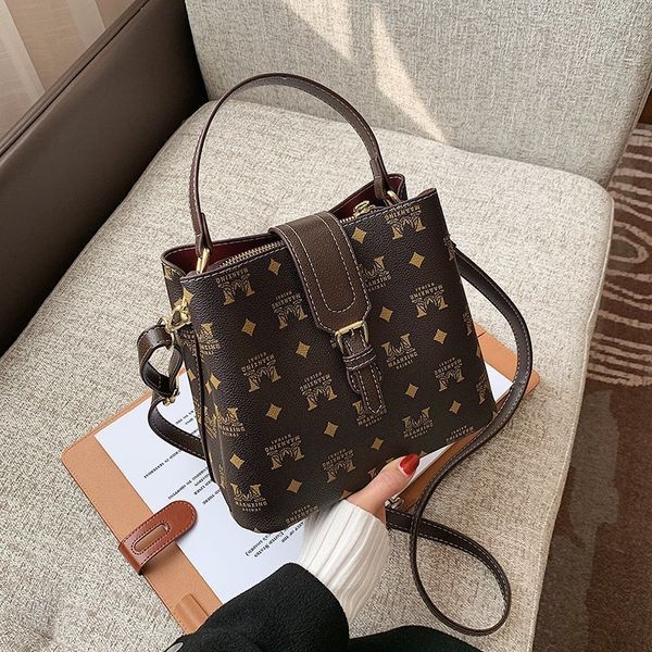 

outlet online 70% off sale bucket bag women's 2021 autumn winter new korean fashion trend single shoulder net red messenger