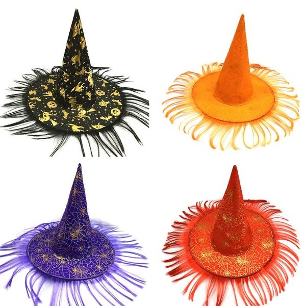 

party hats halloween wizard witch hat masquerade prop headgear cosplay decoration