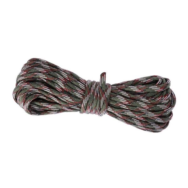 

outdoor gadgets paracord survival seven cores umbrella rope crafting kit nylon parachute cord (7 meters, camouflage color)