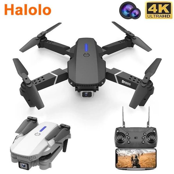 

2021 new quadcopter drone e525 hd 4k 1080p camera and wifi fpv height maintaining rc foldable quadcopter drone gift toy