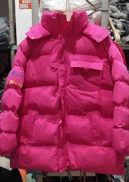 

korean new solid color commuter hooded zipper polyester regular long sleeve fashion foreign style thickened jacket female down jacket,, Black