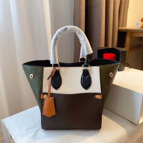 

6 color new 2021 fold tote designers women handbags luxurys crossbody bags fashion tote toron handle leather shoulder bag